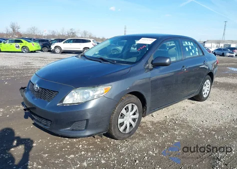 2009 Toyota Corolla Le from USA, damaged, VIN 2T1BU40E99C120480